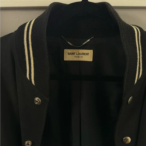 Saint Laurent Teddy Varsity